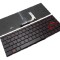 Tastatura MSI Neagra GF65 iluminata rosu layout US fara rama enter mic, GS65 iluminata rosu layout US fara