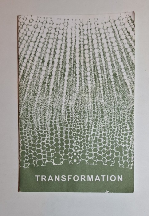 Transformation &ndash; Aut. Sri Aurobindo &amp; The Mother, comp. Vijay, Sri Aurobindo Society, Pondicherry