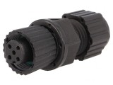 Mufă M12 5-Pin Mamă IP68 pentru DeviceNet/CANopen pe Cablu