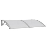 Cumpara ieftin Copertina de usa, gri, 150x100 cm, policarbonat