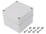 Carcasă universală gri 80x82x65mm IK08 PC 080807