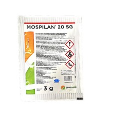 Mospilan 20SG 3 gr insecticid sistemic Nippon Soda (cartof, grau, porumb, ardei solarii, castraveti solarii, varza, ceapa, mar, prun, par, rapita, vit