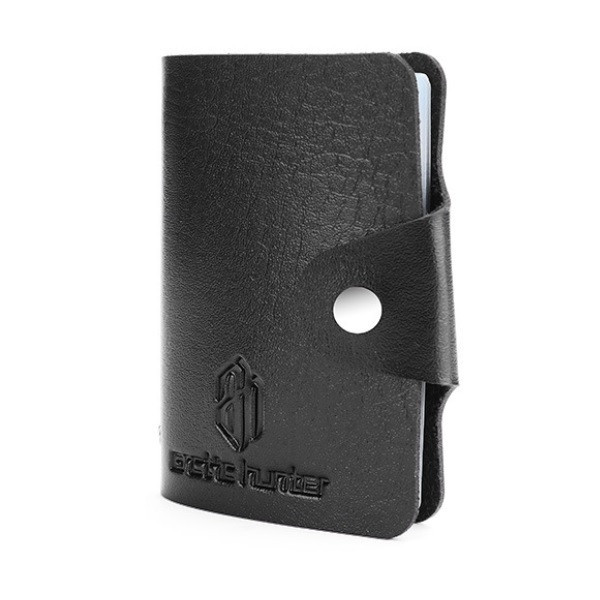 Portofel Arctic Hunter, vertical, pentru carduri, negru, model AHKB01