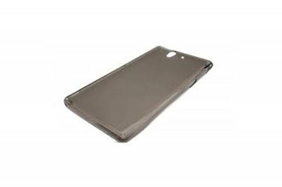 Husa Plastic Sony Xperia Z Grey Ultra Thin foto