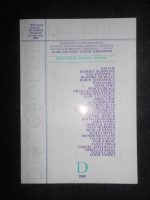 DISCOBOLUL - REVISTA DE CULTURA anul IV, Nr. 34-35-36 (41-42-43) 2000 foto