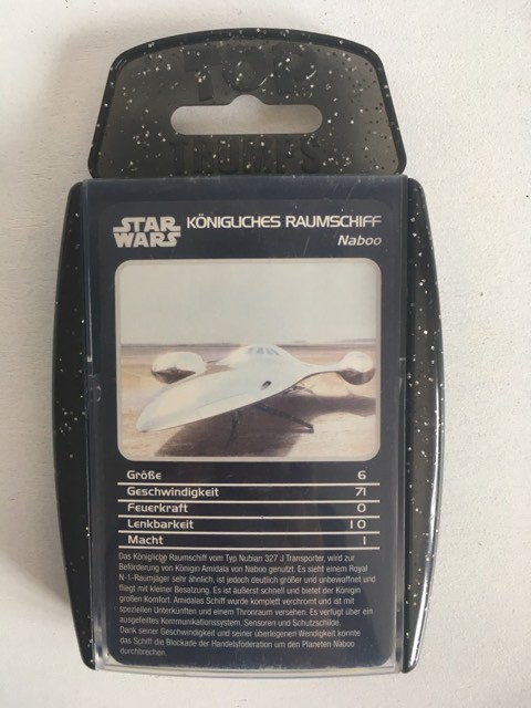 Joc carti Top Trumps Specials Star Wars Raumschiffe Razboiul Stelelor Nave