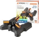 Aspersor rotativ Strend Pro Garden cu 3 brate, 360&deg;, pana la 113 m&sup2;