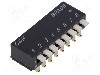 Intrerupator DIP, 2 pozitii, montare SMT, 8 sectiuni, C&amp;K - BPA08SB