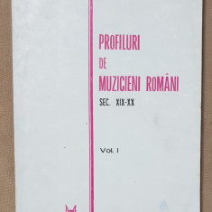 Profiluri de muzicieni sec. XIX-XX, vol. I - Vasile Vasile
