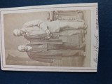fotografie celebru atelier fotografic. Regalitate Romania , anii 1880 , rara
