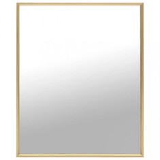vidaXL Oglinda, auriu , 70x50 cm foto