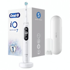 Periuta de dinti electrica Oral-B iO7 cu Tehnologie Magnetica si Micro-Vibratii, Inteligenta artificiala, Display led interactiv, Timer vizibil, Senzo foto