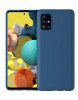 Huse silicon antisoc cu microfibra interior Samsung Galaxy A71 , Albastru, Husa