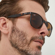 Ray-Ban ochelari de soare barbati, culoarea maro