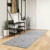 Covor pufos &quot;PAMPLONA&quot; cu fire &icirc;nalte, gri modern, 80x250 cm