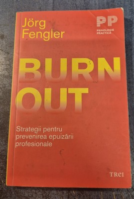 Burn out strategii pentru prevenirea epuizarii profesionale Jorg Fengler foto