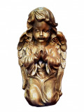 Cumpara ieftin Statueta decorativa, Inger, Auriu, 33 cm, DVAN0704-9P