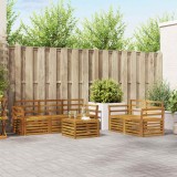 vidaXL Set mobilier gradina 6 piese Lemn Masiv Acacia Natural