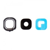 Geam Camera Samsung Galaxy J7 2016 (J710) Negru + Rama