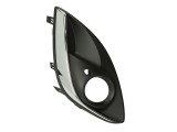 Grila bara fata Opel Corsa D, 01.2011-12.2014, Dreapta, 1400867, 55B1274J cu locas pentru proiectoare,insertie crom
