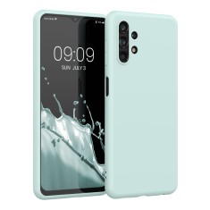 Husa Kwmobile pentru Samsung Galaxy A13, Silicon, Verde, 57805.200 foto