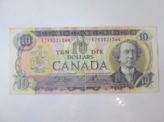 Canada 10 Dollars 1971 foto