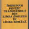 Leon D.Levitchi-Indrumar pentru traducatorii din limba engleza in romana