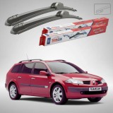 Cumpara ieftin Ștergătoare Renault Megane II Grandtour Break 2002-2006 | Set Față Flat &ndash; TeamCar&reg;