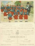NI1028 Folklore belge, Editi&eacute; par C&ocirc;te d&rsquo;Or, Le bon chocolat belge, Folklore C&ocirc;te d&rsquo;Or No 41