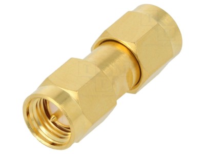 Conector Adaptor SMA Tată 50&amp;Omega; Aurit foto