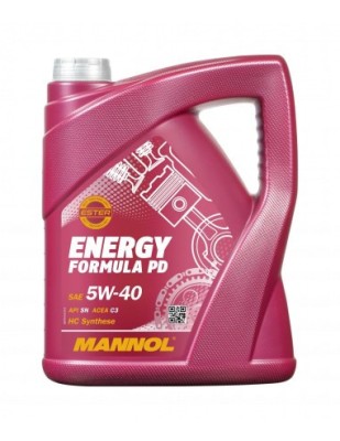 Ulei pentru motor MANNOL ENERGY FORMULA PD 5W-40- 5L foto