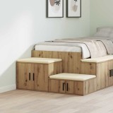 Dulap de stocare vidaXL Artisan Oak 108x41x40 cm din lemn prelucrat