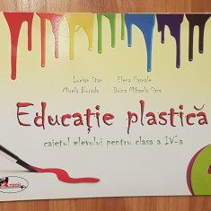 Educatie plastica. Caietul elevului pentru clasa a IV-a de Lucian Stan