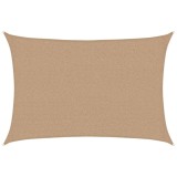 Cumpara ieftin Panza parasolar, gri taupe, 2,5x3,5 m, HDPE, 160 g/m&sup2;
