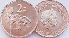 01B13 Tokelau 2 cents 2017 Elizabeth II (4th portrait) - Crab km 121 UNC foto