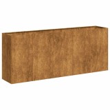 Cumpara ieftin Jardiniera Rusty 200x40x80 cm Otel pentru intemperii