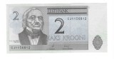 Bancnota 2 krooni 2007, UNC - Estonia