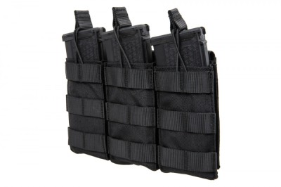 Portincarcator triplu M4/M16 Specna Arms Negru foto
