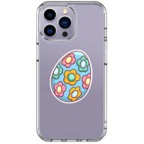 Husa personalizata apple iphone 15 pro, egg flower