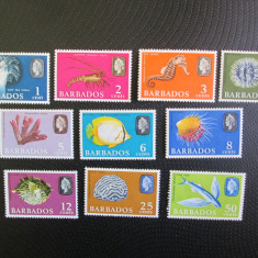 ANGLIA BARBADOS SERIE MNH/MH=15