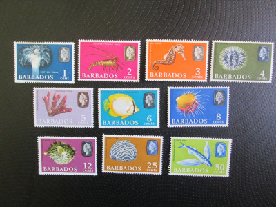 ANGLIA BARBADOS SERIE MNH/MH=15 foto