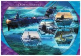 Mali 2021: Submarine, Colita + Bloc - Timbre Straine Colectie