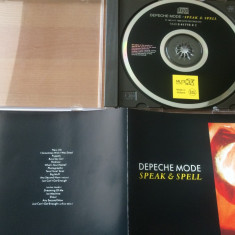 depeche mode speak & spell album cd disc muzica synth pop mute records 1981 VG+