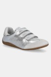 Steve Madden sneakers din piele Flagship culoarea argintiu, SM11003816