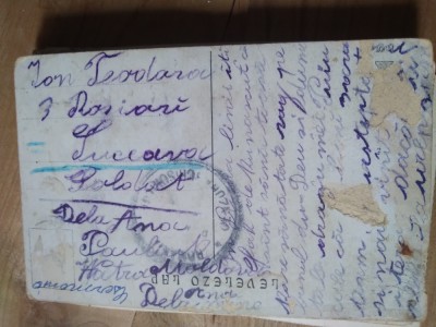 Ilustrata circulata Romania Bukowina Bucovina Suceava Interbelice foto