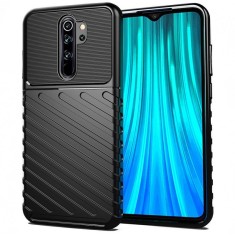 Husa TPU OEM Thunder Tough pentru Xiaomi Redmi 9, Neagra