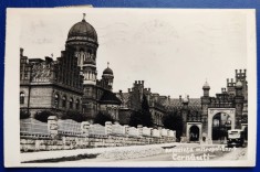 Bucovina - 1937 - Cernauti - Resedinta Mitropolitana - tip fotografie, circulata, 3 timbre intacte, stampile lizibile
