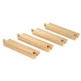 Set de sine drepte, medii pentru trenulete BRIO, 3+ ani