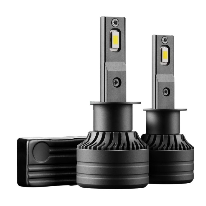 Set 2 becuri auto LED H1 V68, 180W/set, 12V, canbus, 16000lm