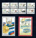 Sierra Leone 1988 - Jocurile Olimpice, sport, serie si colite neuzate